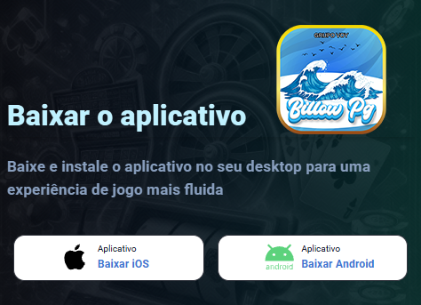 APP oficial da billowpg.com para mobile